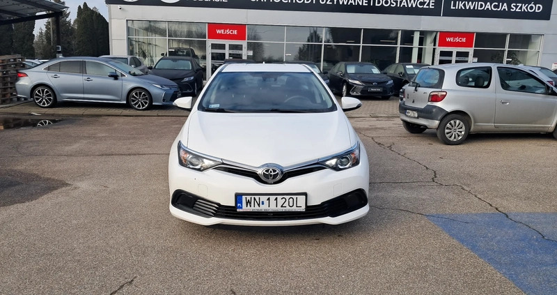 Toyota Auris cena 47900 przebieg: 155046, rok produkcji 2018 z Nowe Warpno małe 121